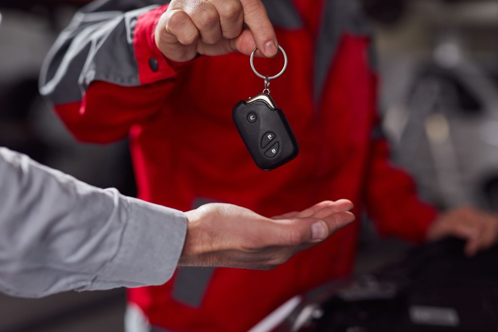 Car key without the original